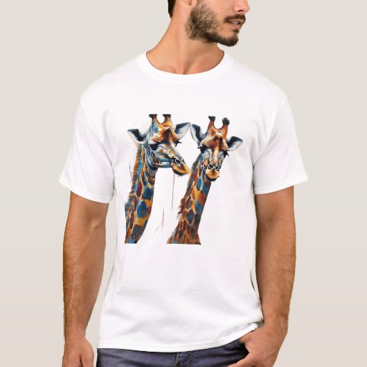 Giraffen T-shirt (Voorkant)