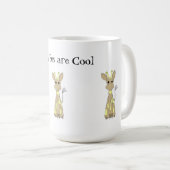 Giraffen zijn Cool Koffiemok (Voorkant rechts)