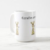 Giraffen zijn Cool Koffiemok (Voorkant links)