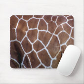 Giraffendrukken, huid muismat (Met muis)
