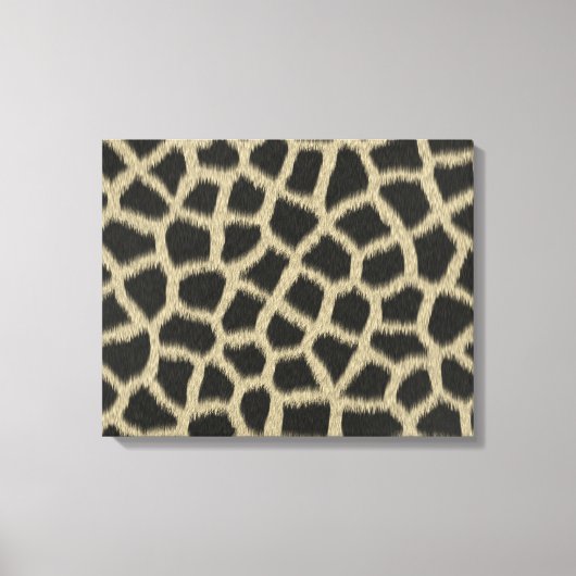 giraffeprint canvas afdruk (Voorkant)