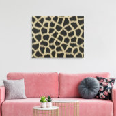 giraffeprint canvas afdruk (Insitu (Woonkamer))