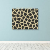 giraffeprint canvas afdruk (Insitu (Houten vloer))