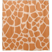 Giraffeprint Douchegordijn (Voorkant)