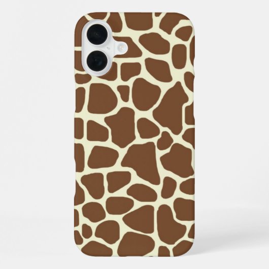 Giraffeprint iPhone Hoesje (Achterkant)