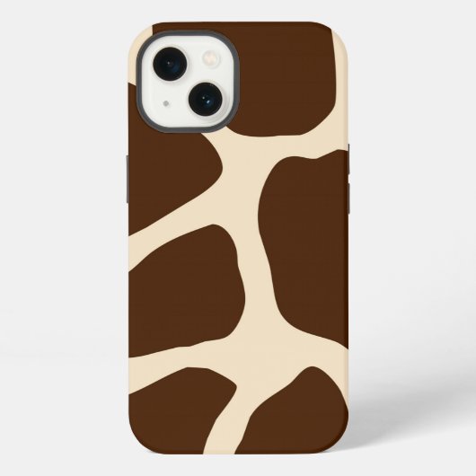 Giraffeprint iPhone Hoesje (Achterkant)
