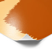 Giraffeprint patroon foto afdruk (Hoek)