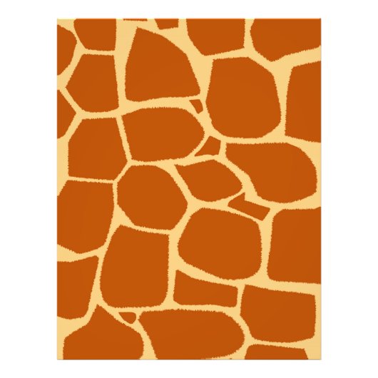 Giraffeprint patroon foto afdruk (Voorkant)