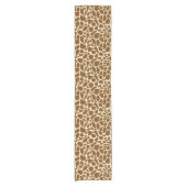 Giraffeprint patroon korte tafelloper (Voorkant)