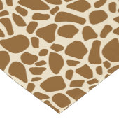 Giraffeprint patroon korte tafelloper (Hoek)