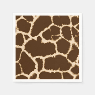 Giraffeprint Servet