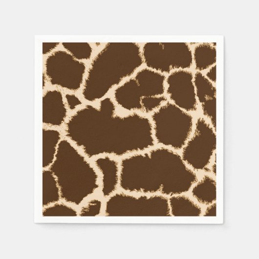 Giraffeprint Servet (Voorkant)