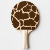 Giraffeprint Tafeltennisbatje (Voorkant)