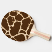 Giraffeprint Tafeltennisbatje (Zijkant)