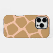 Giraffeprintpatroonontwerp iPhone Hoesje (Achterkant horizontaal)
