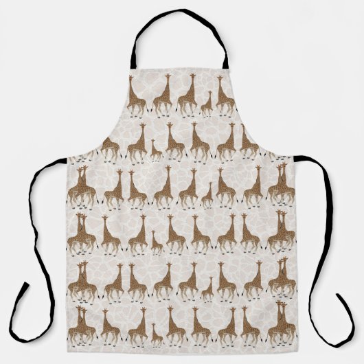 Giraffes Apron Schort (Voorkant)