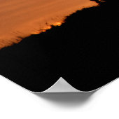 Giraffes at Sunset Poster (Hoek)