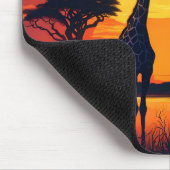 Giraffes at the Watering Hole at Sunset Muismat (Hoek)