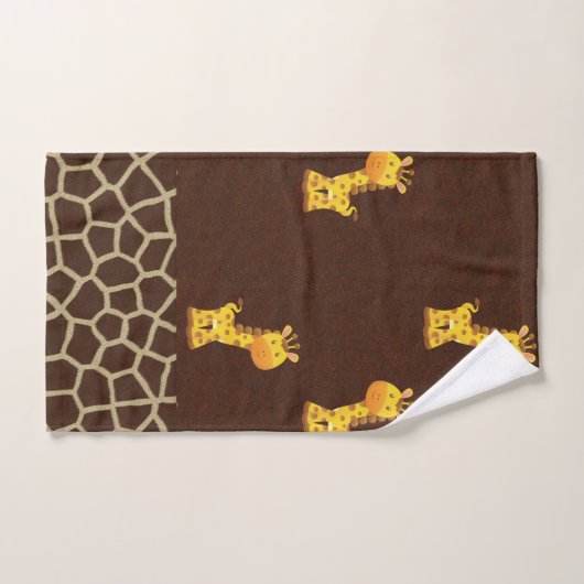 Giraffes badkamerhanddoekset bad handdoek (Handdoek)