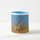 Giraffes bij de NP Etosha Mok (Midden)