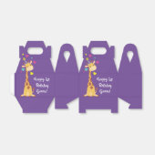 Giraffes - Birthday Party Cute Bedankdoosjes (Uitgevouwen)