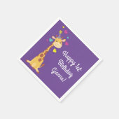 Giraffes - Birthday Party Cute Servet (Hoek)