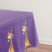 Giraffes - Birthday Party Cute Tafelkleed (Voorbeeld)