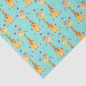 Giraffes - Birthday Party Cute Tissuepapier (Detail)