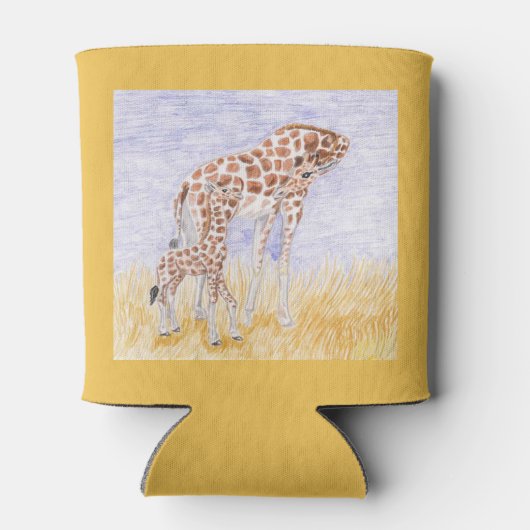 Giraffes Blikjeskoeler (Achterkant)