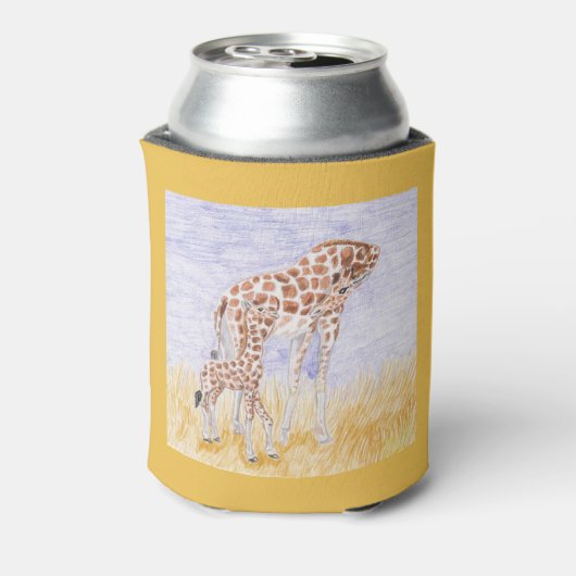 Giraffes Blikjeskoeler (Blikje Achterkant)