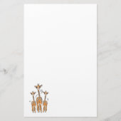 Giraffes Briefpapier (Voorkant)