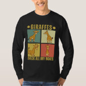 Giraffes Check All My Boxes  Giraffes T-shirt (Voorkant)