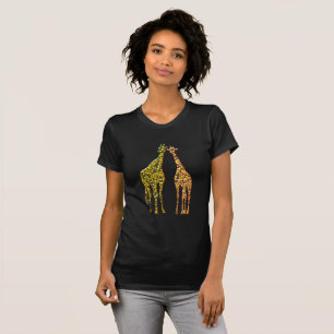 Giraffes combinatie van T-Shirt Golden Modern Desi