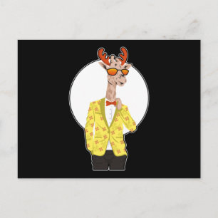 Giraffes Cute Safari Cool Animal Design Gift Briefkaart