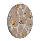 Giraffes Dartbord (Voorkant Links)