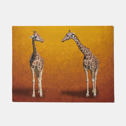Giraffes Deurmat (Voorkant)