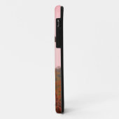 Giraffes die in Mopani bomen staan met roze lucht Case-Mate iPhone Case (Achterkant/links)