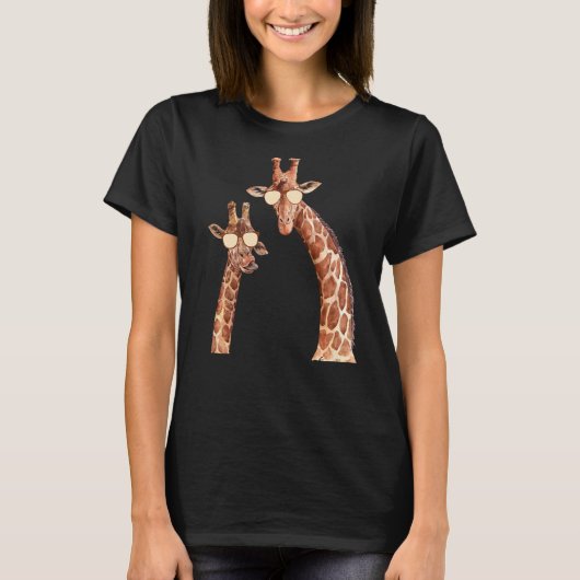 Giraffes dierentuin Giraffe I Giraffes T-shirt (Voorkant)