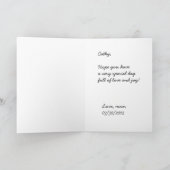 Giraffes en bomen,长 鹿. Foto van wilde dierdierentu Kaart (Binnen)