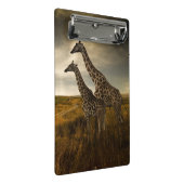 Giraffes en landschap mini klembord (Schuin)