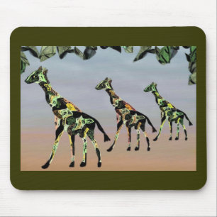 Giraffes Family Habitat Muismat