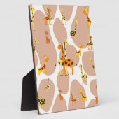 Giraffes Fotoplaat (Zijkant)