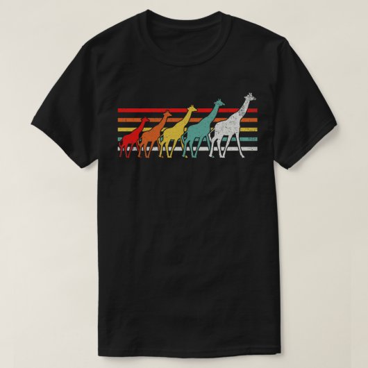 Giraffes Giraffe Lover T-shirt (Design voorkant)
