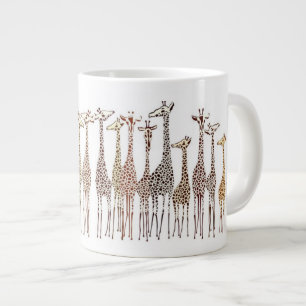 Giraffes Grote Koffiekop