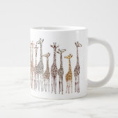 Giraffes Grote Koffiekop (Rechts)