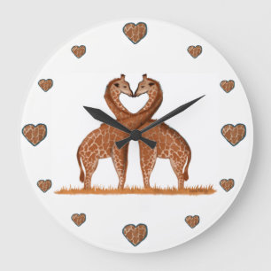 Giraffes houden van klokken