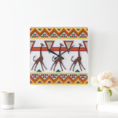 Giraffes in de Afrikaanse wandklok (Huis)