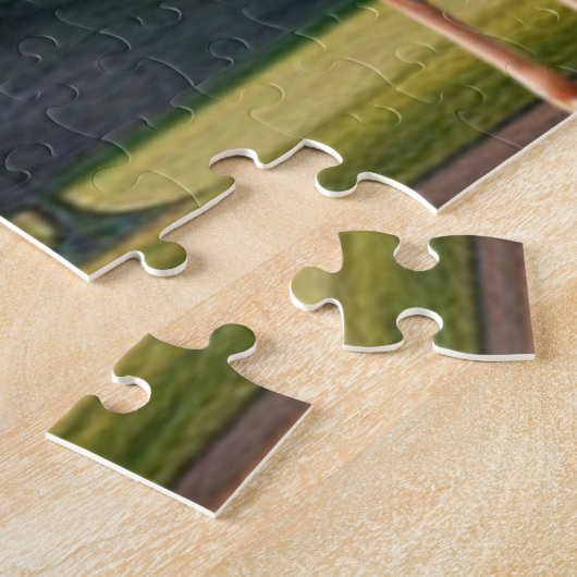 Giraffes in de bomen legpuzzel (Zijkant)