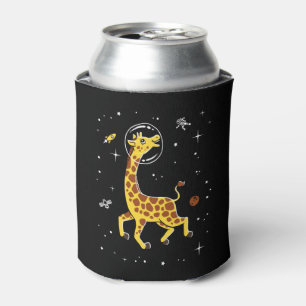 Giraffes in de ruimte blikjeskoeler