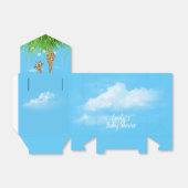 Giraffes in Grass met Daisy Bedankdoosjes (Uitgevouwen)